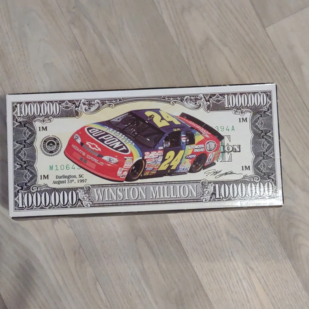Nascar collection Jeff Gordon car Bank
